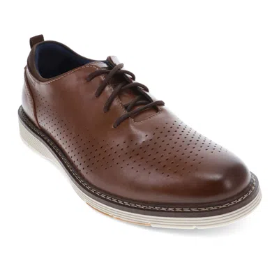 Dockers Mens Elkton Dress Casual Lace Up Oxford Shoe In Brown