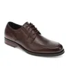 Dockers Mens Echo Synthetic Leather Cap Toe Dress Oxford Lace Up Shoe In Pink