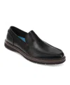 Dockers Mens Baltic Genuine Leather Casual Slip On Loafer Shoe In Black