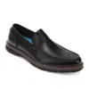 Dockers Mens Baltic Genuine Leather Casual Slip On Loafer Shoe In Black