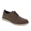 Dockers Mens Elmington Synthetic Leather Dress Casual Lace Up Oxford Shoe In Brown