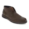 Dockers Mens Nigel Genuine Leather Dress Casual Lace Up Ankle Boot In Brown