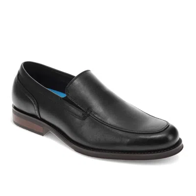 Dockers Mens Eton Synthetic Leather Dress Loafer Slip On Shoe In Black
