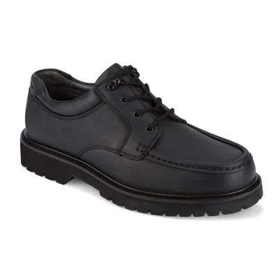 Dockers Mens Glacier Synthetic Leather Rugged Casual Oxford Shoe In Black
