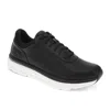 Dockers Mens Go-2 Synthetic Leather Dress Casual Lace Up Sneaker Shoe In Black