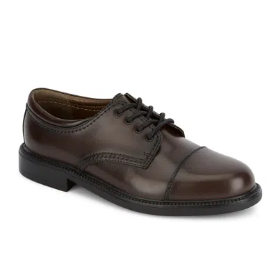 Dockers Mens Gordon Leather Dress Casual Cap Toe Oxford Shoe In Pink
