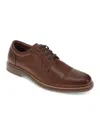 Dockers Mens Hartbury Dress Casual Lace Up Oxford Shoe In Dark Tan