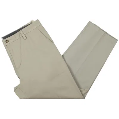 Dockers Mens Khaki Classic Fit Dress Pants In Green