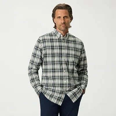 Dockers Mens Long Sleeve Regular Fit Button-down Shirt In Blue