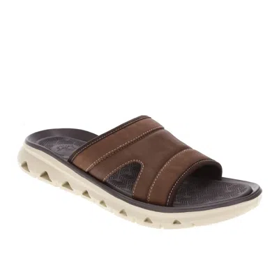 Dockers Mens Luis Synthetic Leather Casual Slip On Sandal Shoe In Multi