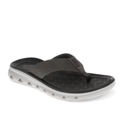 Dockers Mens Luka Synthetic Leather Casual Flip Flop Sandal Shoe In Pink