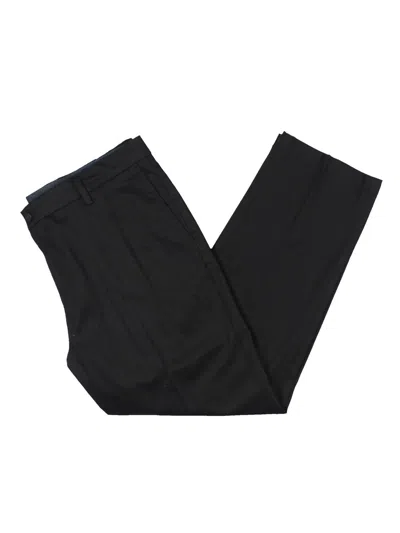 Dockers Mens Mid-rise Straight Leg Khaki Pants In Black