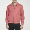 Dockers Mens Midweight Bomber Jacket In Pink