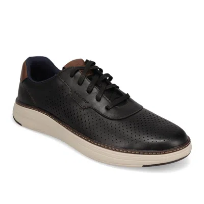 Dockers Mens Neilson Casual Tumbled Lace-up Sneaker In Black