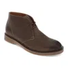 Dockers Mens Nigel Genuine Leather Dress Casual Lace Up Ankle Boot In Brown