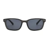 Dockers Mens Polarized Rectangular Sunglasses In Gray