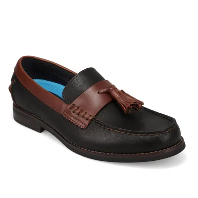 Dockers Mens Pullman Full Grain Dress Tassel Penny Loafer In Multi