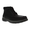Dockers Mens Rowan Flat Heel Lace Up Boots In Black