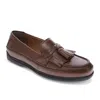 Dockers Mens Sinclair Leather Dress Casual Tassel Loafer Shoe In Multi