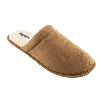 Dockers Mens Slip-on Slippers In Brown