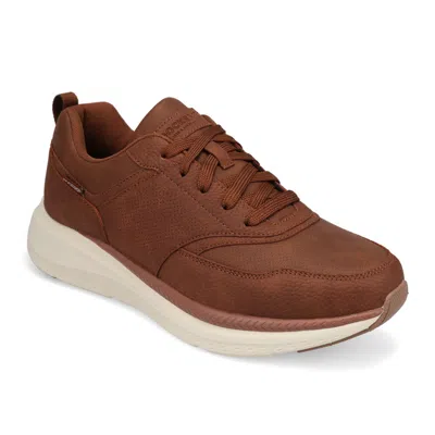 Dockers Mens Tenacity Casual Lace Up Sneaker In Brown