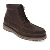 Dockers Mens Thames Casual Lace Up Moc Toe Boot In Brown