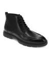 Dockers Mens Tollcross Rugged Dress Casual Lace Up Boot In Black
