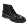 Dockers Mens Tollcross Rugged Dress Casual Lace Up Boot In Black