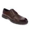 Dockers Mens Tradeston Rugged Dress Casual Lace Up Oxford Shoe In Multi