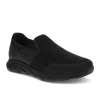 Dockers Mens Tucker Lightweight Slip Resistant Work Casual Safety Sneaker Shoe In Black