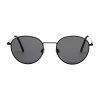 Dockers Mens Uv Protection Oval Sunglasses In Black