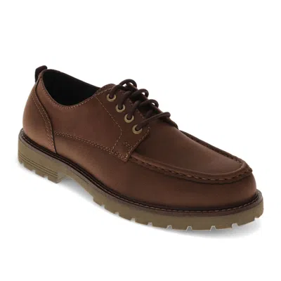 Dockers Mens Walsh Lightweight Lugged Casual Shoe In Brown