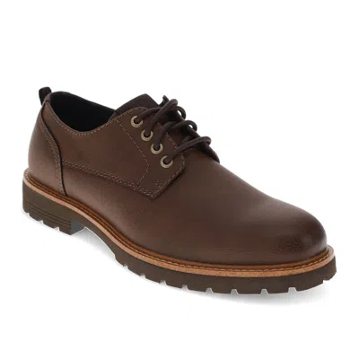 Dockers Mens Watkins Lightweight Lugged Casual Shoe In Brown