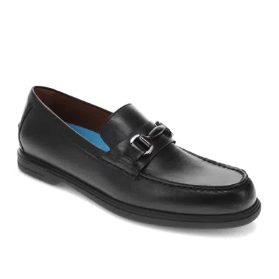 Dockers Mens Whitworth Genuine Leather Dress Loafer Shoe In Black