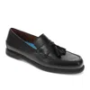Dockers Mens Woodward Genuine Leather Dress Casual Tassel Loafer Shoe In Black