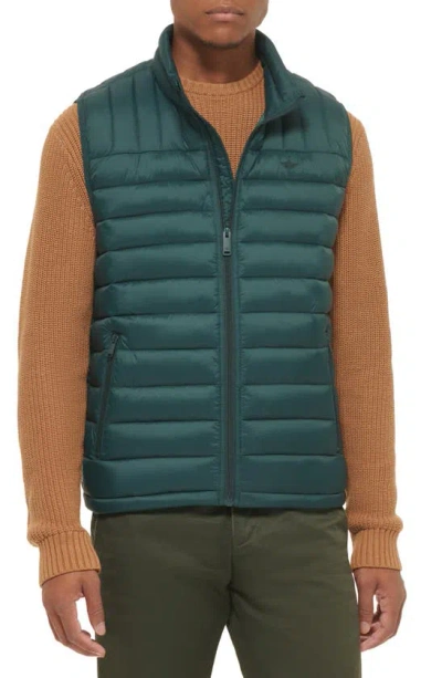 Dockers Puffer Vest In Green