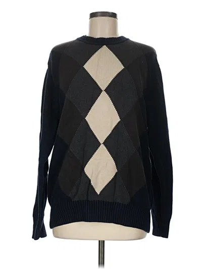 Pre-owned Dockers Pullover Sweater In Black