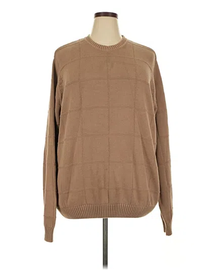 Pre-owned Dockers Pullover Sweater In Brown