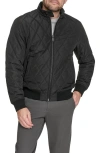 Dockers ® Quilted Bomber Jacket In Black