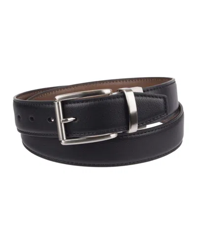 Dockers Reversible Dress Men's Belt With Comfort Stretch In Black