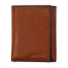 Dockers Rfid Trifold W/ Bill Divider Mens Trifold Wallet In Brown