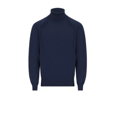 Dockers Roll-neck Wool Jumper In Grey