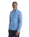 Dockers Shirts Man  A1114 0045 - Original A3871 Indigo Rinse In Blue