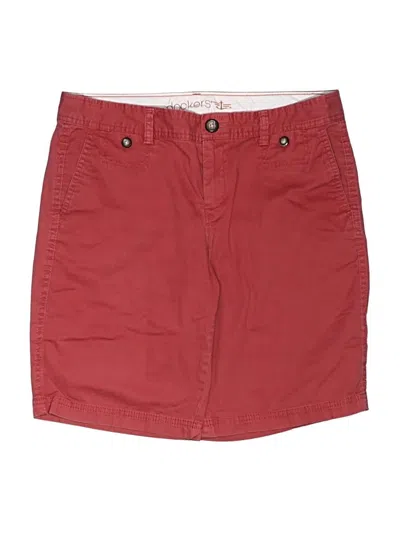 Pre-owned Dockers Shorts In Red