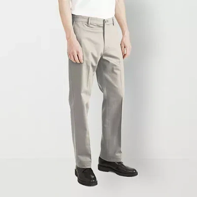 Dockers Signature Iron Free Khaki With Stain Defender Mens Comfort Waistband Classic Fit Big And Tall Flat F In Animal Print