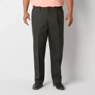 Dockers Signature Iron Free Khaki With Stain Defender Mens Comfort Waistband Classic Fit Big And Tall Pleate In Multi