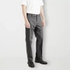Dockers Signature Iron Free Khaki With Stain Defender Mens Comfort Waistband Classic Fit Flat Front Pant In Gray