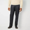 Dockers Signature Iron Free Khaki With Stain Defender Mens Comfort Waistband Relaxed Fit Pleated Pant In Black