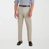 Dockers Signature Iron Free Khaki With Stain Defender Mens Comfort Waistband Slim Fit Flat Front Pant In Gray