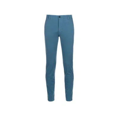 Dockers Skinny Cotton-blend Trousers In Blue